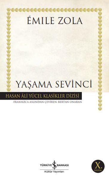 YAŞAMA SEVİNCİ (K.KAPAK)