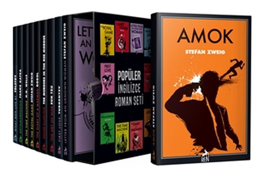 Popüler İngilizce Roman Seti 10 Kitap Takım