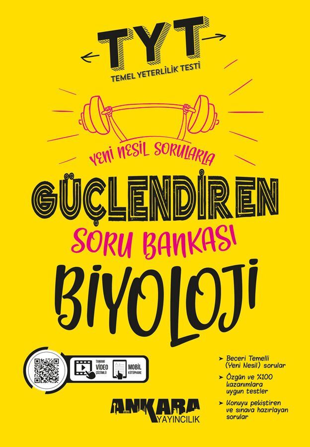 Ankara Yayınları Tyt Biyoloji Güçlendiren Soru Bankası