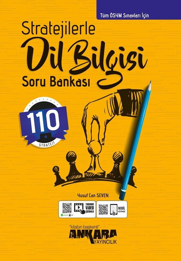 Ankara Yayınları Stratejilerle Dil Bilgisi Soru Bankası