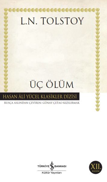 ÜÇ ÖLÜM (K.KAPAK)