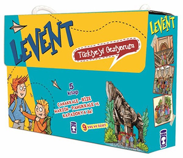 Levent Türkiyeyi Geziyorum 1 Set - (5 Kitap)