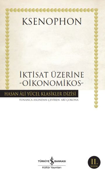 İKTİSAT ÜZERİNE - OİKONOMİKOS (K.KAPAK)