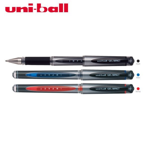 Uniball Gel Impact İmza Kalemi 1.0mm Mavi 12 li PAKET