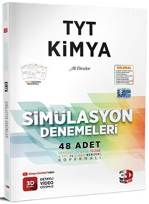 3D Yayınları TYT Kimya Deneme Simülasyon