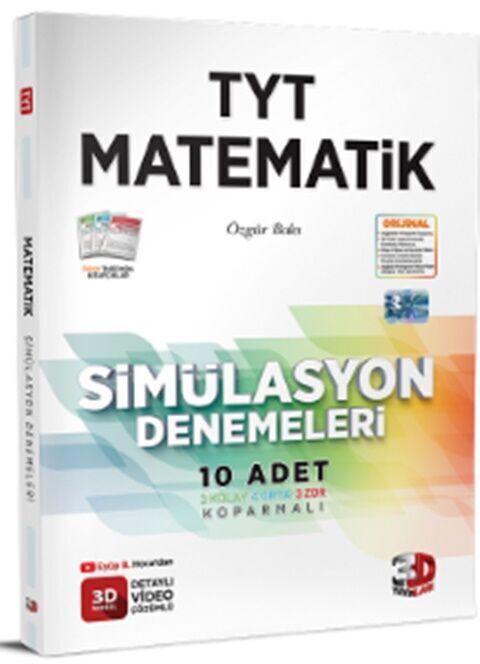 3D Yayınları TYT Matematik Deneme Simülasyon