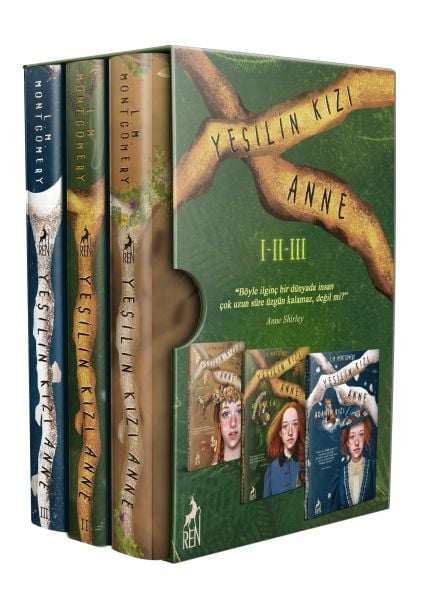 Yeşilin Kızı Anne Kutulu Set Ciltli
