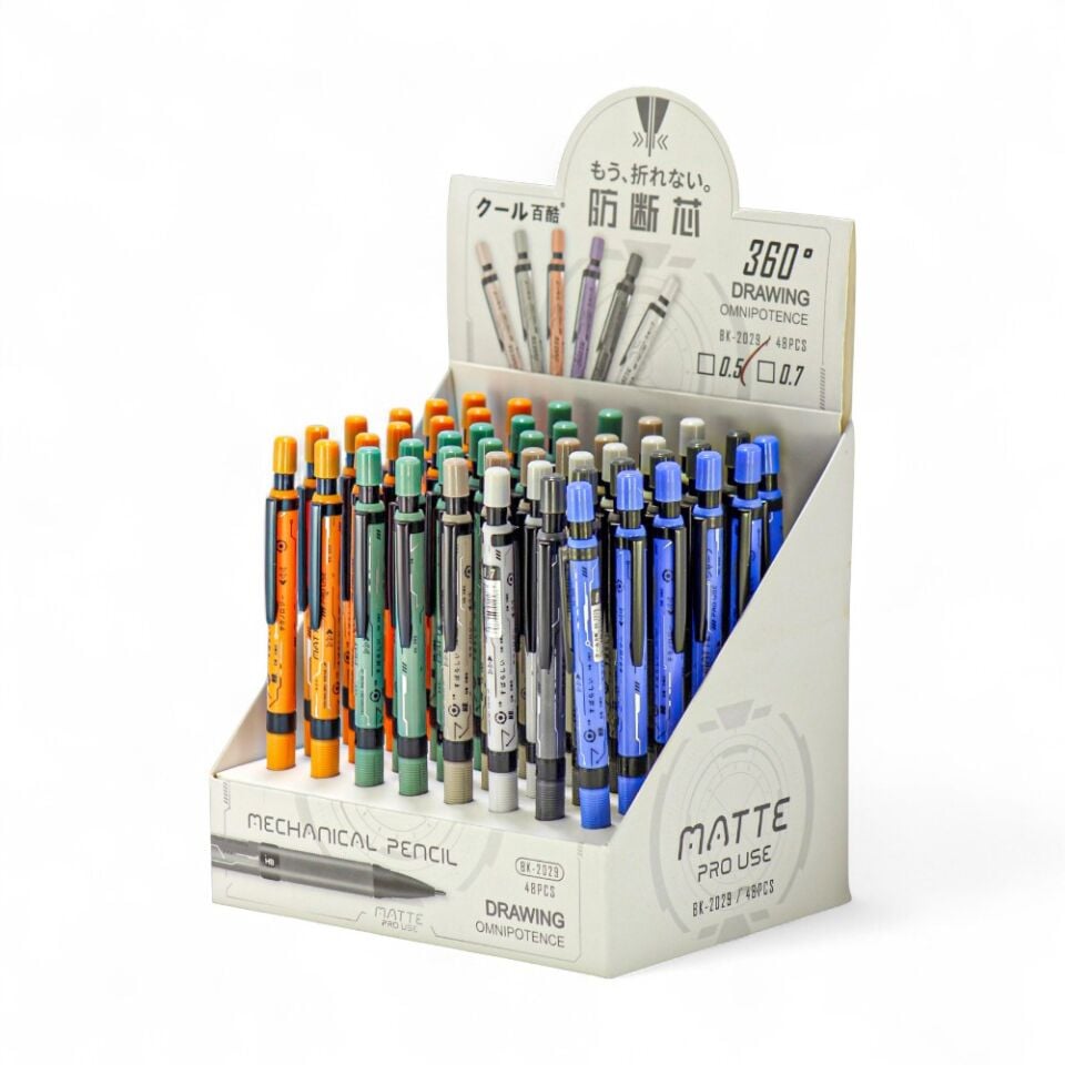 VERSATİL KALEM 2029 07 MM 48Lİ PAKET