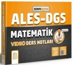 Benim Hocam 2025 ALES DGS Matematik Video Ders Notları