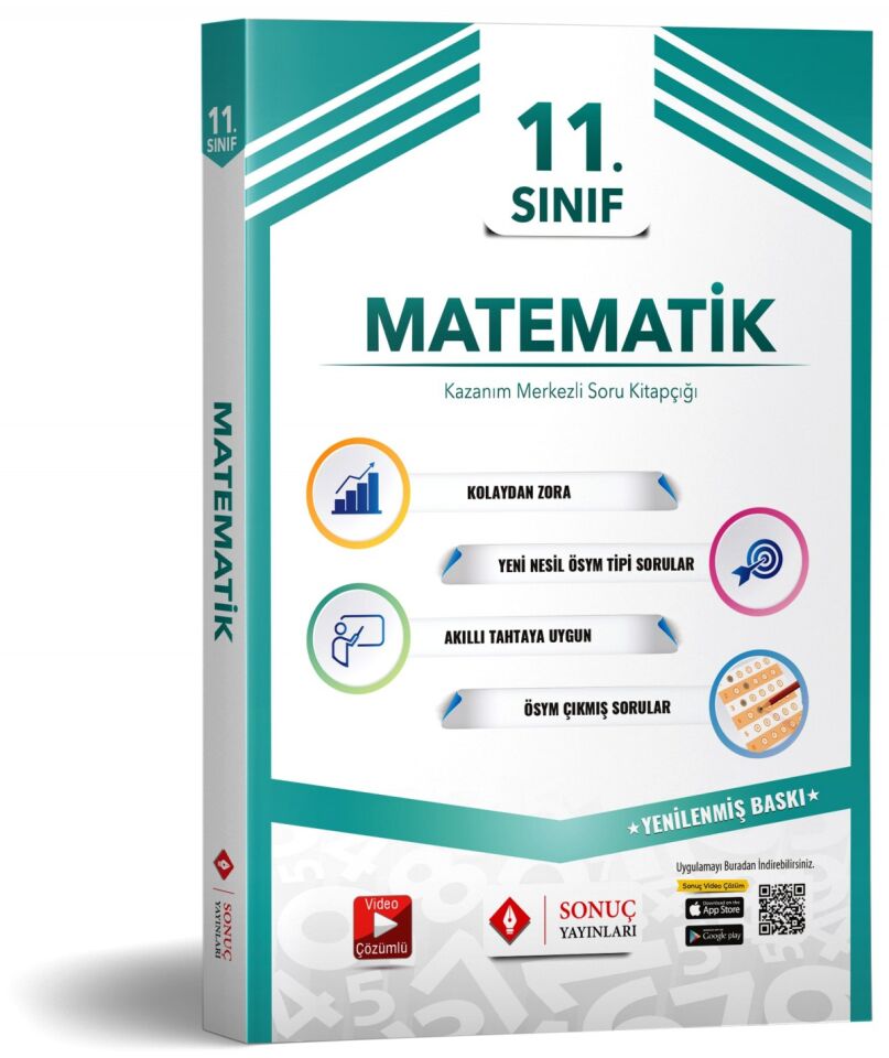 11.sınıf Matematik Modüler Set Sonuç Yayınları