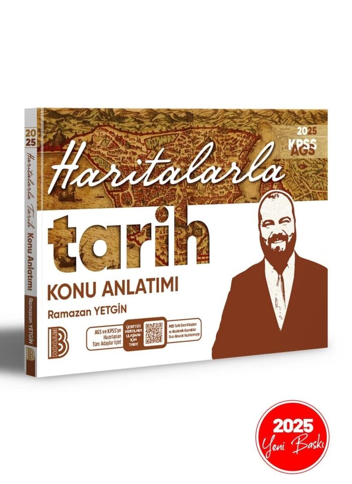 Benim Hocam 2025 KPSS AGS Haritalarla Tarih Konu Anlatımı