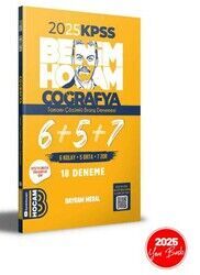 Benim Hocam 2025 KPSS Coğrafya Tamamı Çözümlü 6+5+7 Deneme