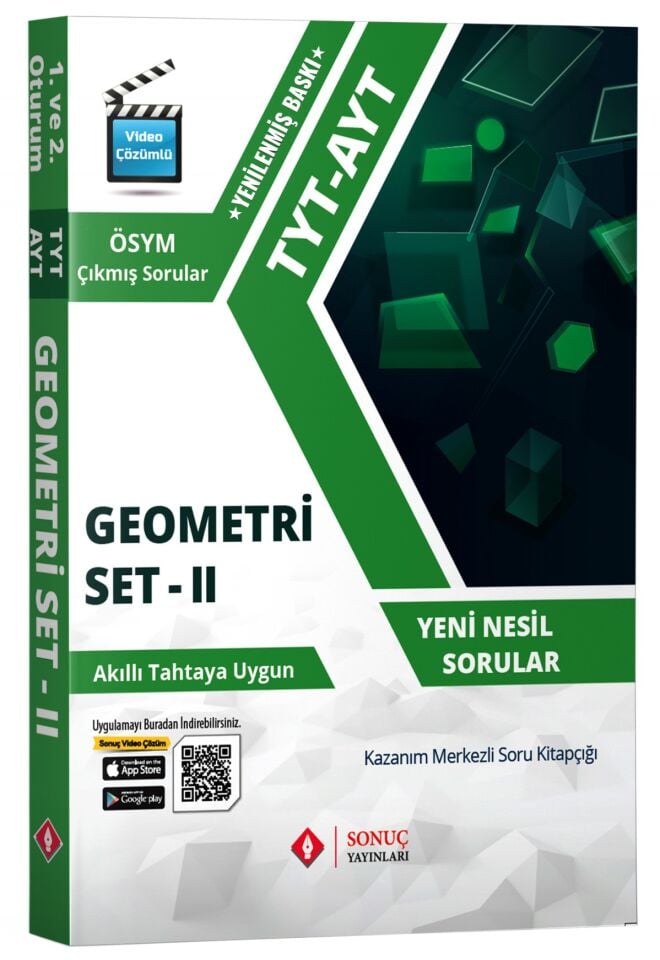 Tyt-ayt Geometri Modül Set-ıı- Sonuç Yayınları