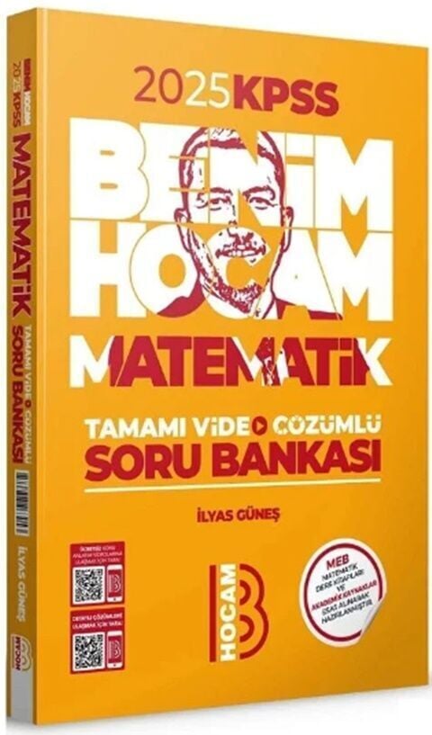 Benim Hocam 2025 KPSS Matematik Tamamı Video Çözümlü Soru Bankası