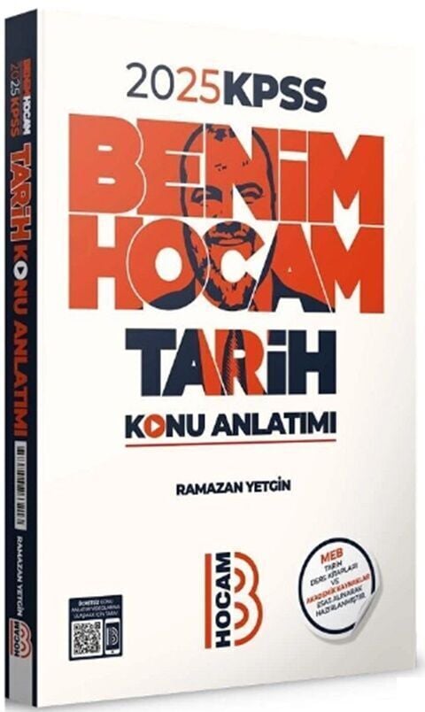 Benim Hocam 2025 KPSS Tarih Konu Anlatımı