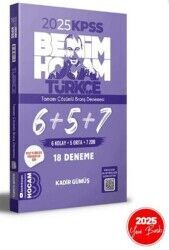Benim Hocam 2025 KPSS Türkçe Tamamı Çözümlü 6+5+7 Deneme