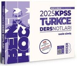 Benim Hocam 2025 KPSS Türkçe Video Ders Notları