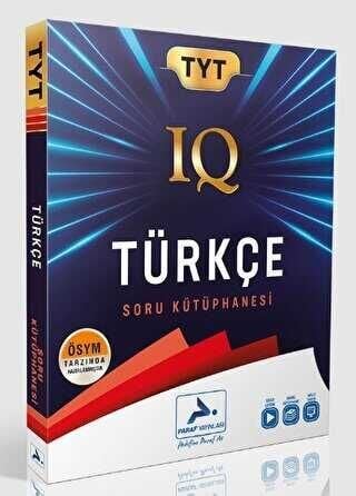 Paraf Yayınları Tyt IQ Türkçe Soru Kütüphanesi
