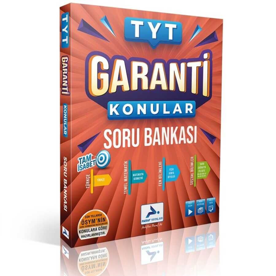 Paraf Yayınları Tyt Garanti Konular Soru Bankası