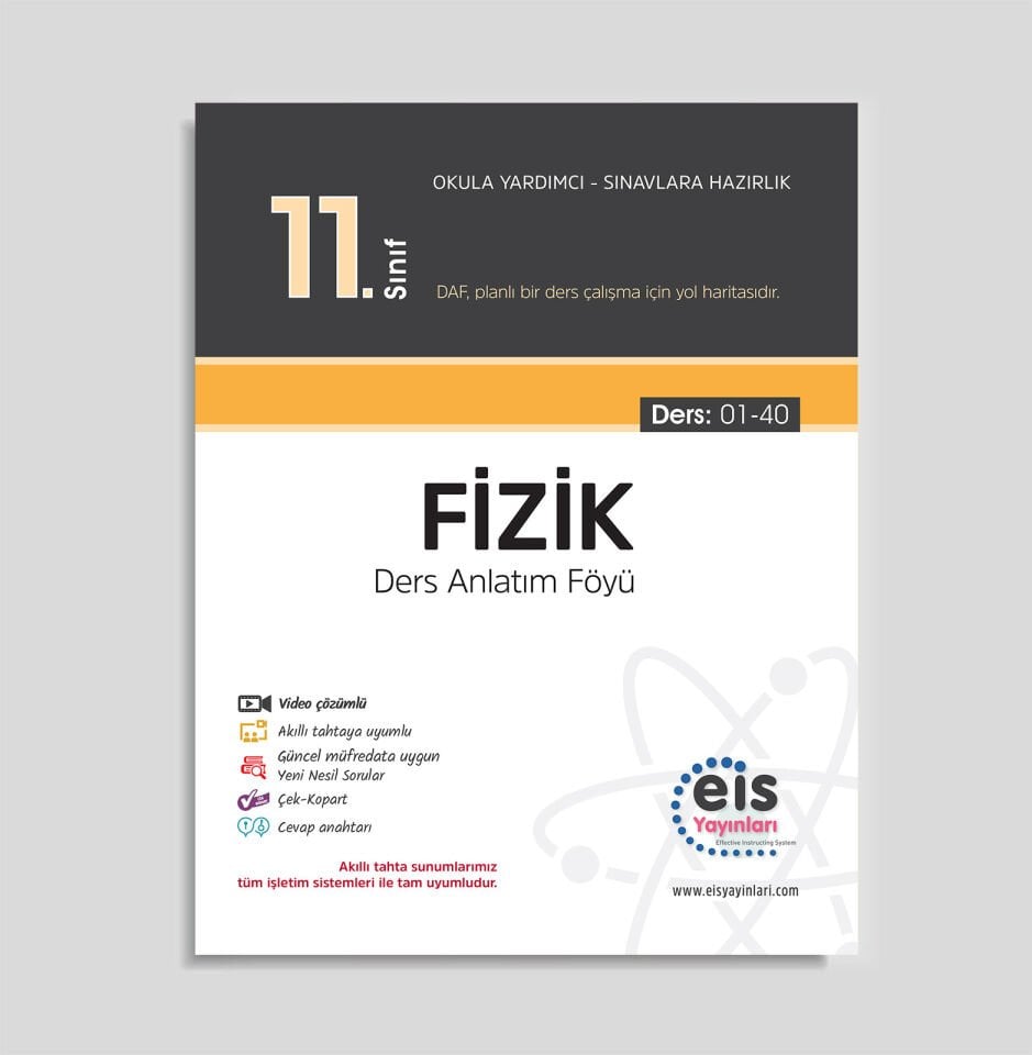 Eis Yayınları 11. Sınıf Fizik Ders Anlatım Föyü
