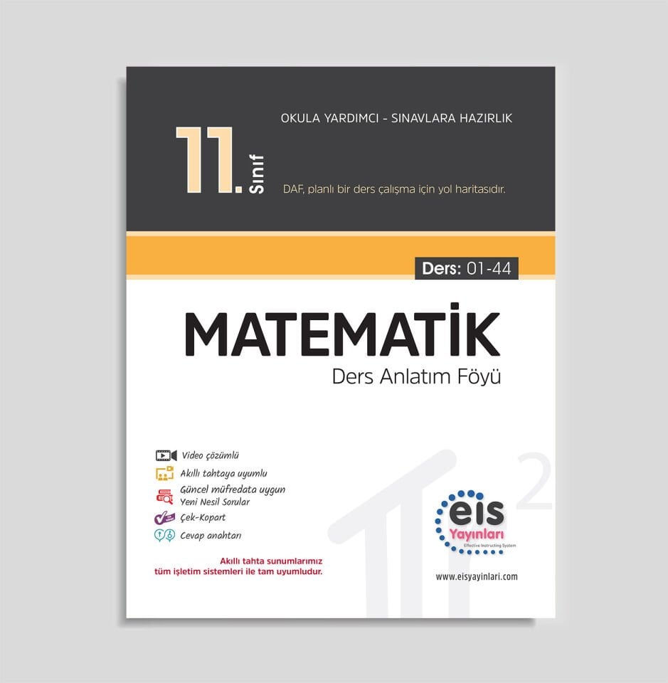 Eis Yayınları 11. Sınıf Matematik Ders Anlatım Föyü