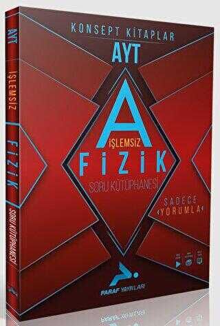 Paraf Yayınları Ayt İşlemsiz Fizik Soru Kütüphanesi