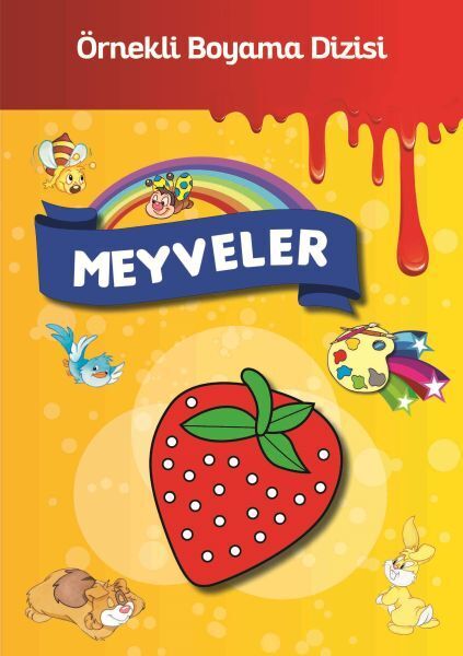 Örnekli Boyama Meyveler