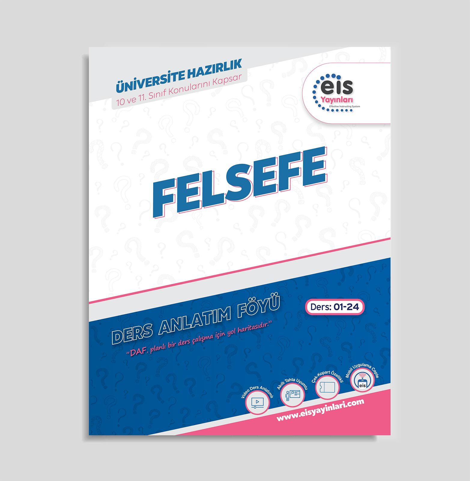 Eis Yayınları Felsefe Ders Anlatım Föyü - YKS Mavi Set