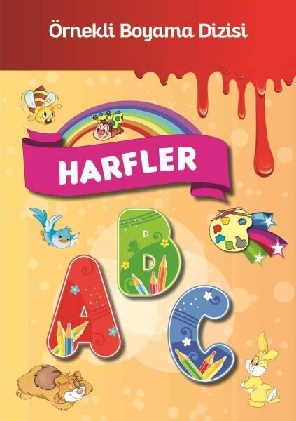 Örnekli Boyama Harfler
