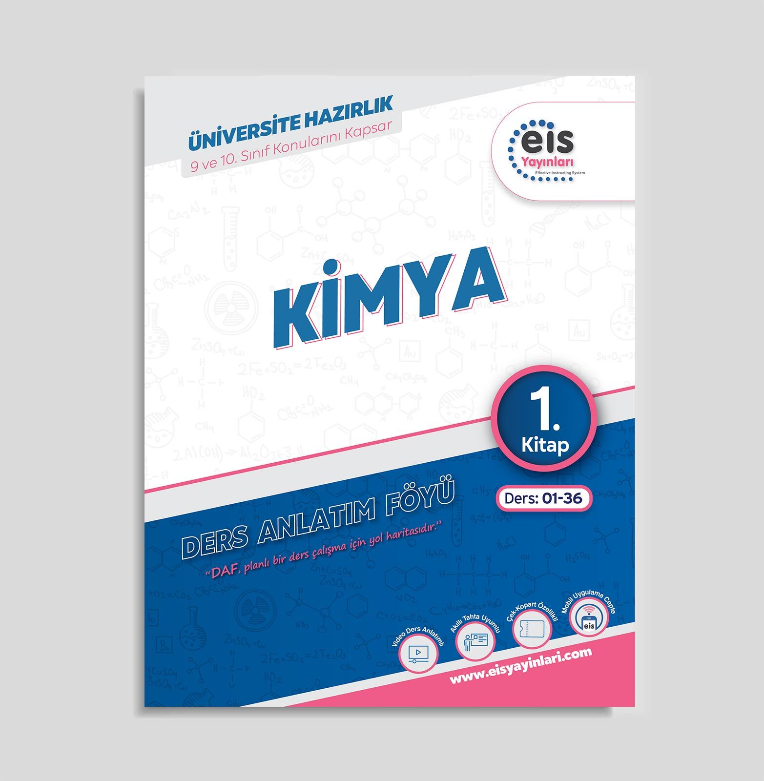 Eis Yayınları Kimya Ders Anlatım Föyü 1. Kitap - YKS Mavi Set