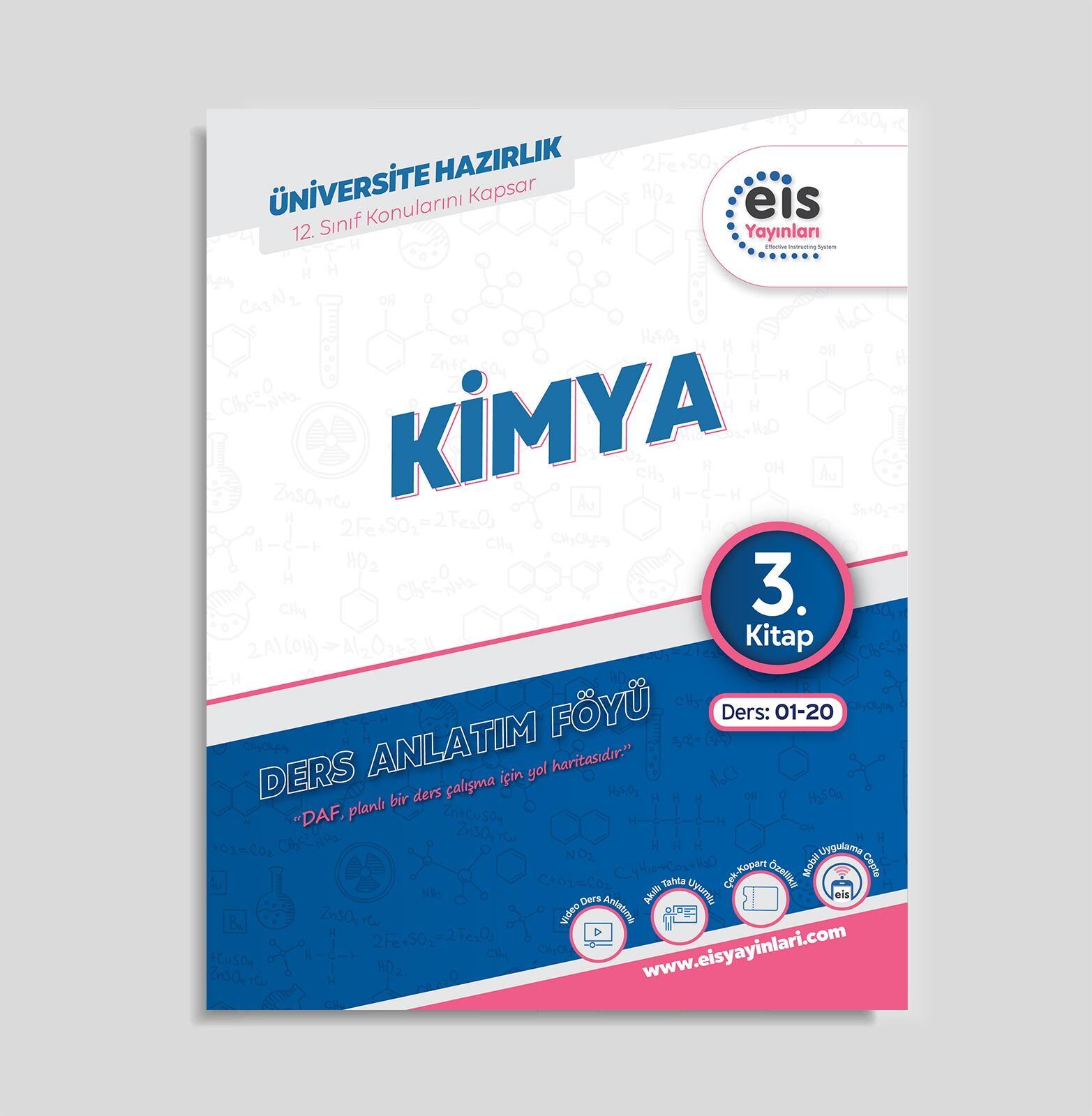 Eis Yayınları Kimya Ders Anlatım Föyü 3. Kitap - YKS Mavi Set