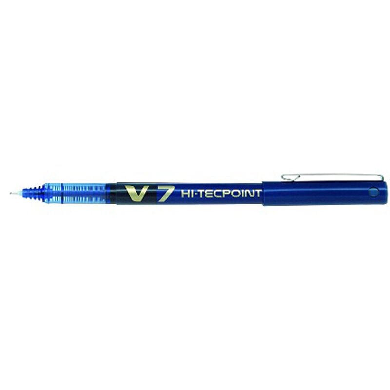 PILOT V7 İĞNE UÇ ROLLER KALEM 07MM MAVİ ( 12 li Kutu )