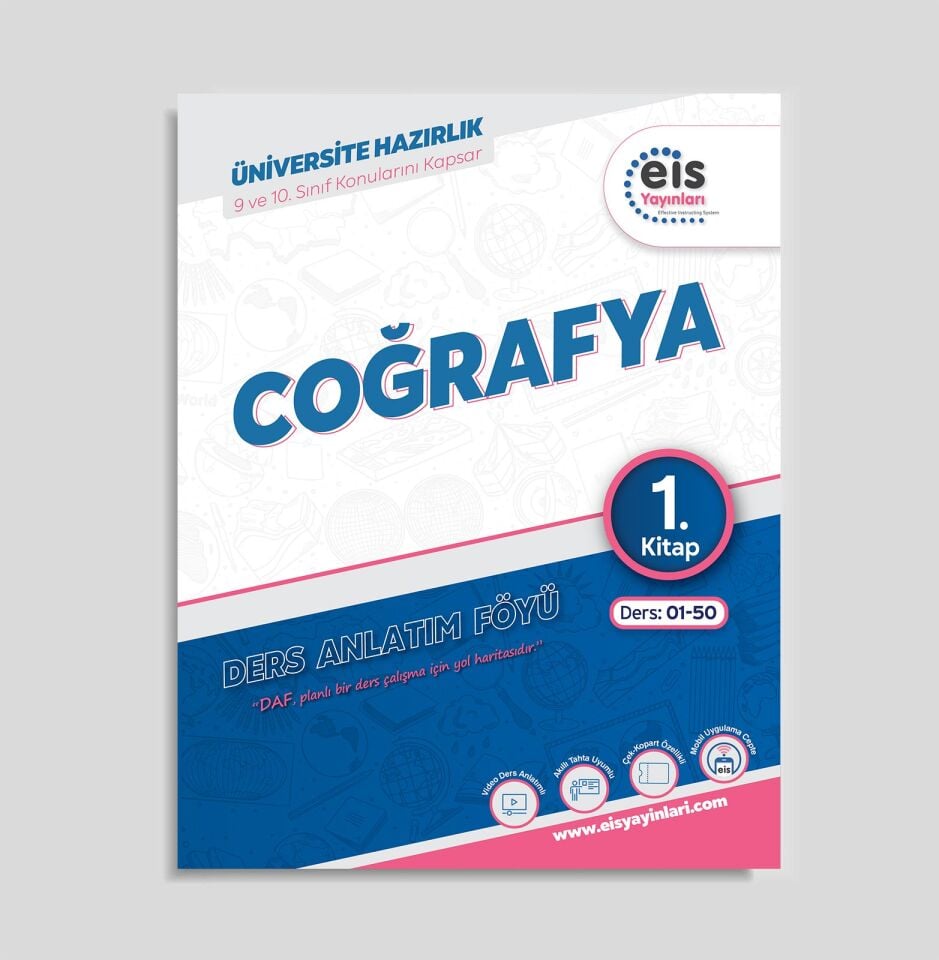 Eis Yayınları Coğrafya Ders Anlatım Föyü 1. Kitap - YKS Mavi Set