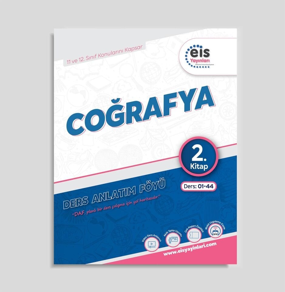 Eis Yayınları Coğrafya Ders Anlatım Föyü 2. Kitap - YKS Mavi Set