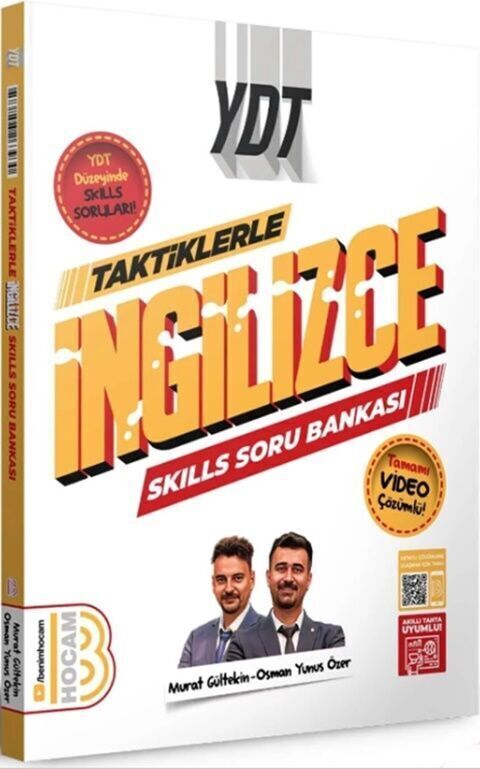 Benim Hocam YDT Taktiklerle İngilizce SKILLS Soru Bankası