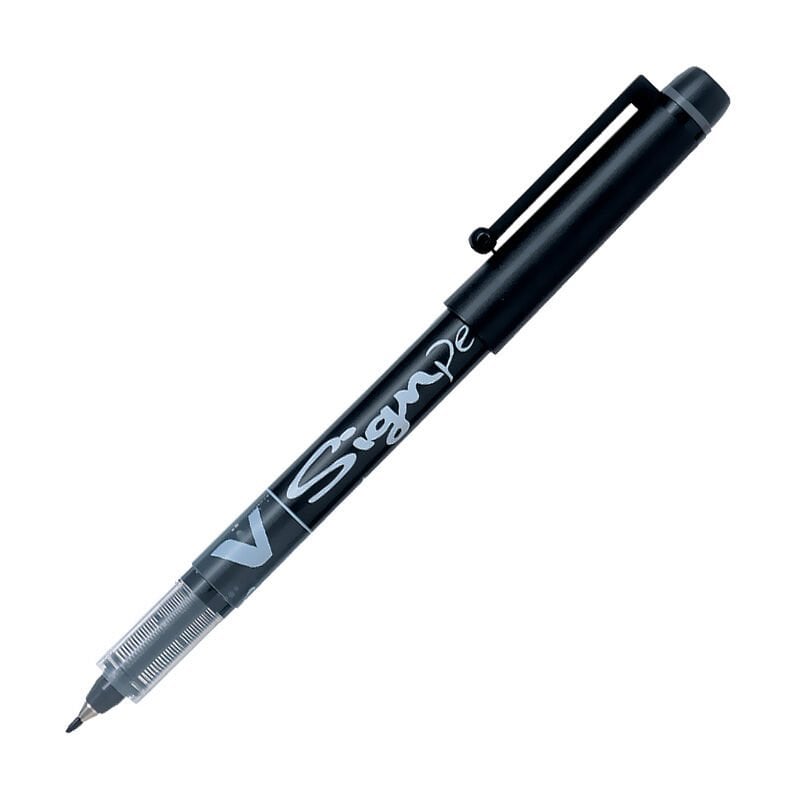 PILOT V-SIGNPEN İMZA KALEMİ SİYAH ( 12 li Kutu )