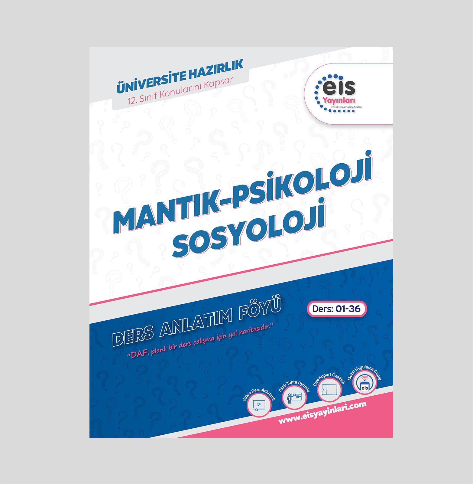 Eis Yayınları Mantık - Psikoloji - Sosyoloji Ders Anlatım Föyü - YKS Mavi Set