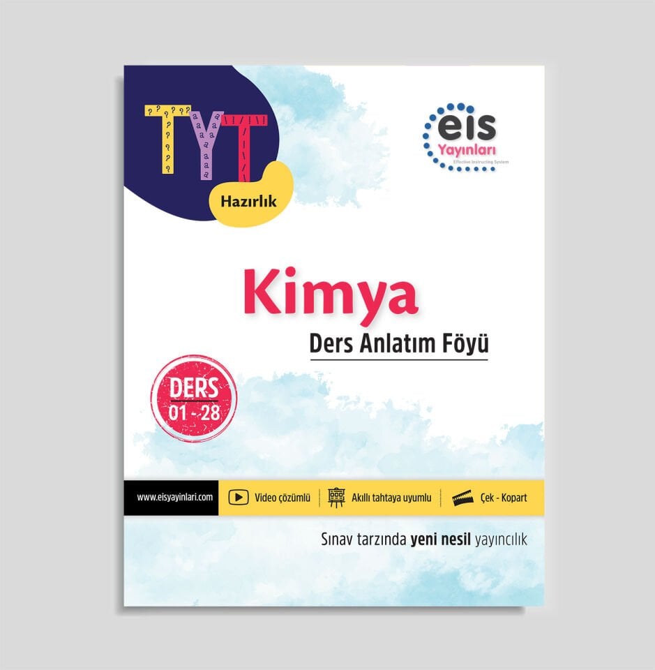 Eis Yayınları TYT Hazırlık Kimya Ders Anlatım Föyü