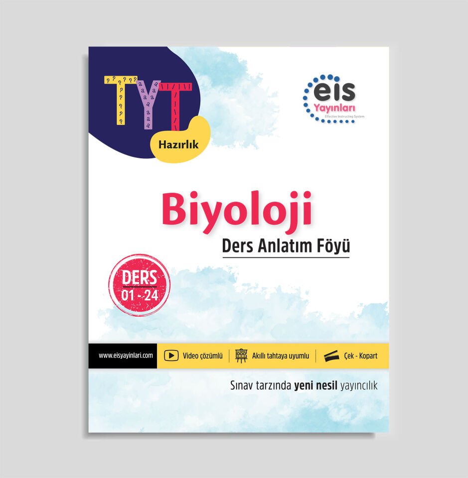 Eis Yayınları TYT Hazırlık Biyoloji Ders Anlatım Föyü