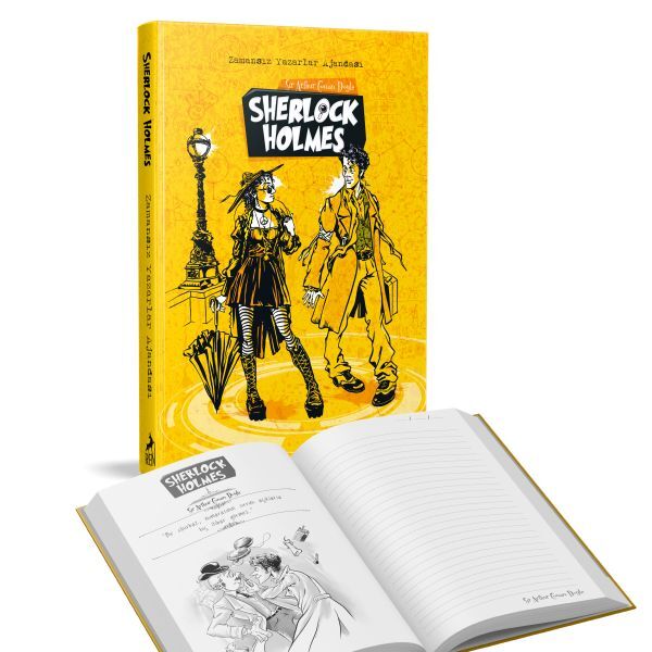 Çocuklar İçin Sherlock Holmes Süresiz Ajanda Zamansız Yazarlar Serisi
