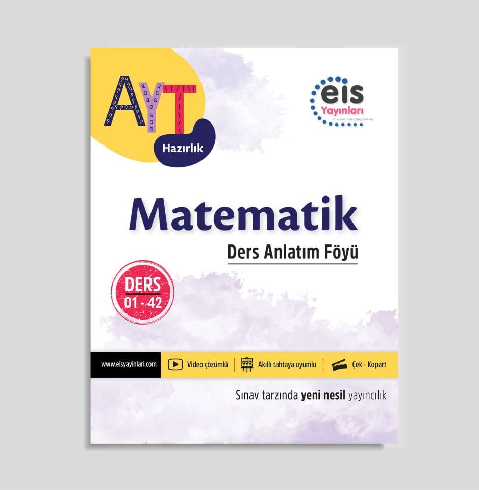Eis Yayınları AYT Hazırlık Matematik Ders Anlatım Föyü