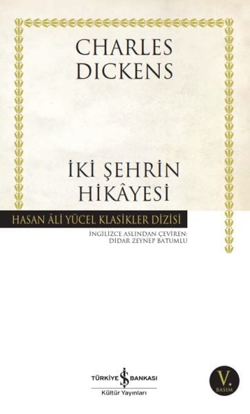 İki Şehrin Hikayesi Hasan Ali Yücel Klasikleri