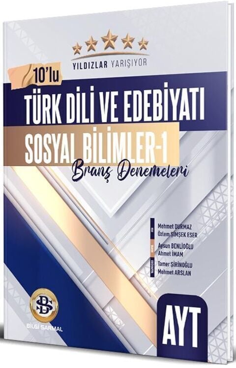 Yıldızlar Yarışıyor AYT Türk Dili ve Edebiyatı Sosyal Bilimler 1 10 lu Branş Denemeleri