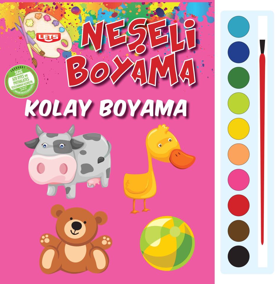 Neşeli Boyama Kolay Boyama
