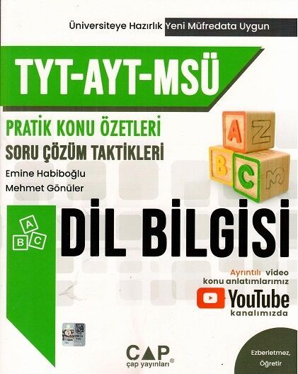 Çap Yayınları Türkçe Msü Dilbilgisi