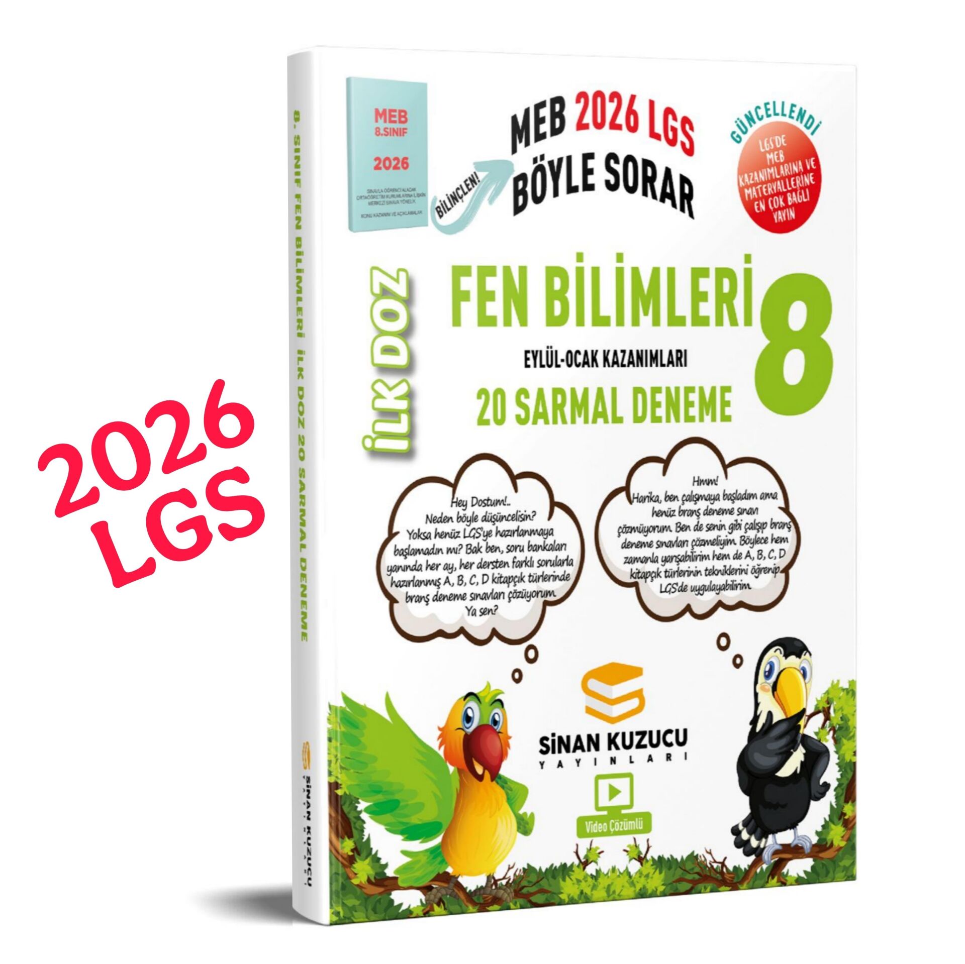 8. Sınıf | İlk Doz Sarmal Branş Denemeleri FEN BİLİMLERİ ( 2026 LGS ) SİNAN KUZUCU