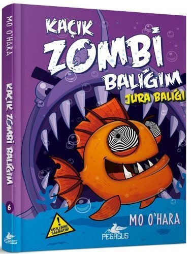 Kaçık Zombi Balığım 6 Jura Balığı Ciltli