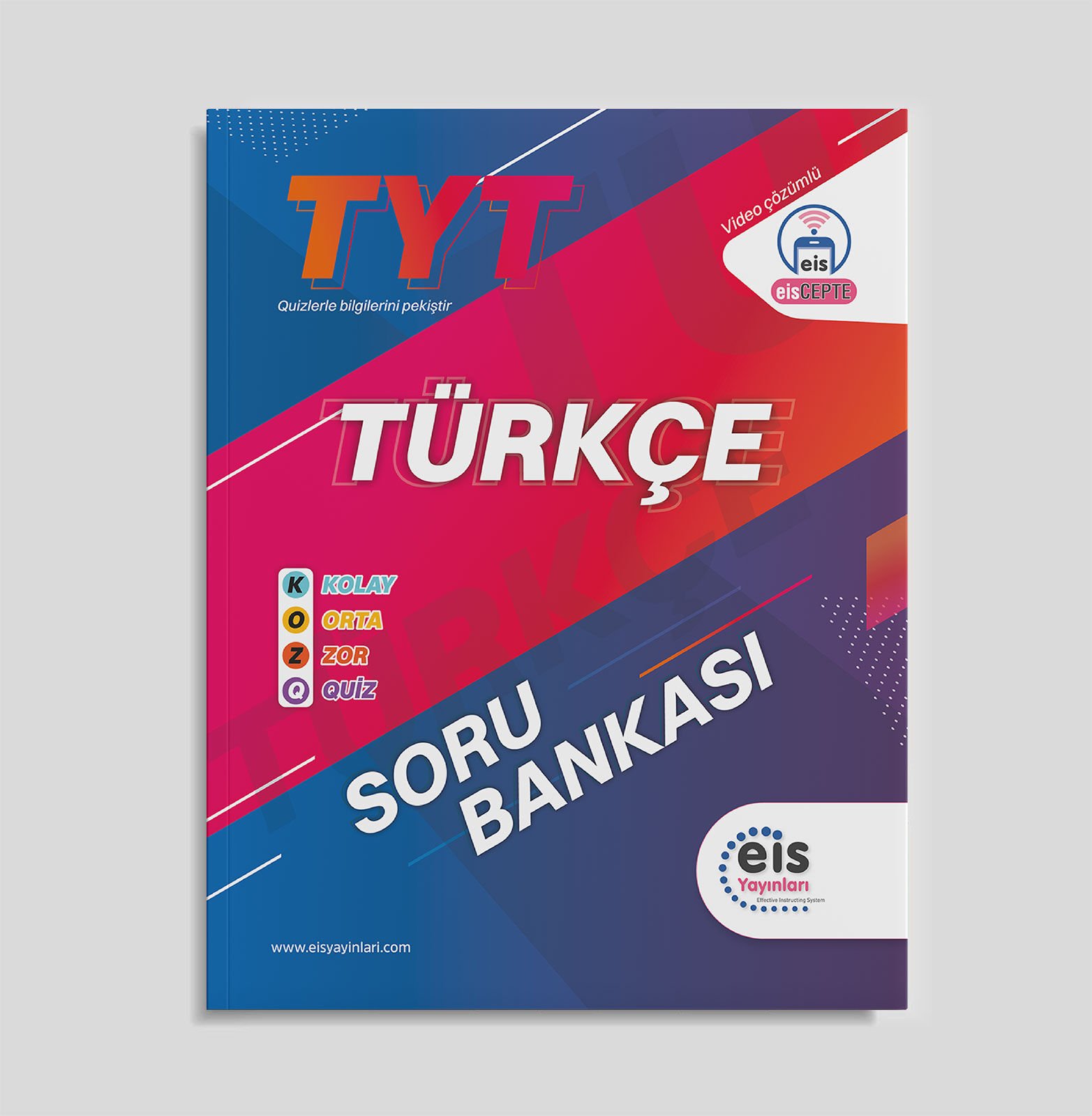 Eis Yayınları TYT Türkçe KOZ Serisi Soru Bankası