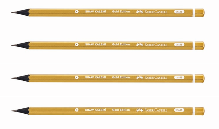 FABER GOLD EDİTİON SINAV KALEMİ 2-5B 72Lİ (PAKET)