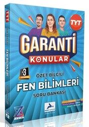Paraf Yayınları Z Takım Tyt Fen Bil.Garanti Konular Soru Bankası